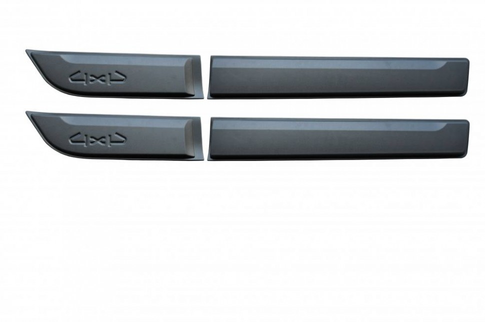 Накладки на двери (молдинги) ПТ Групп для RENAULT Duster NEW (Дастер) 2021- (ABS) 4 шт., RDU-21-110803.22