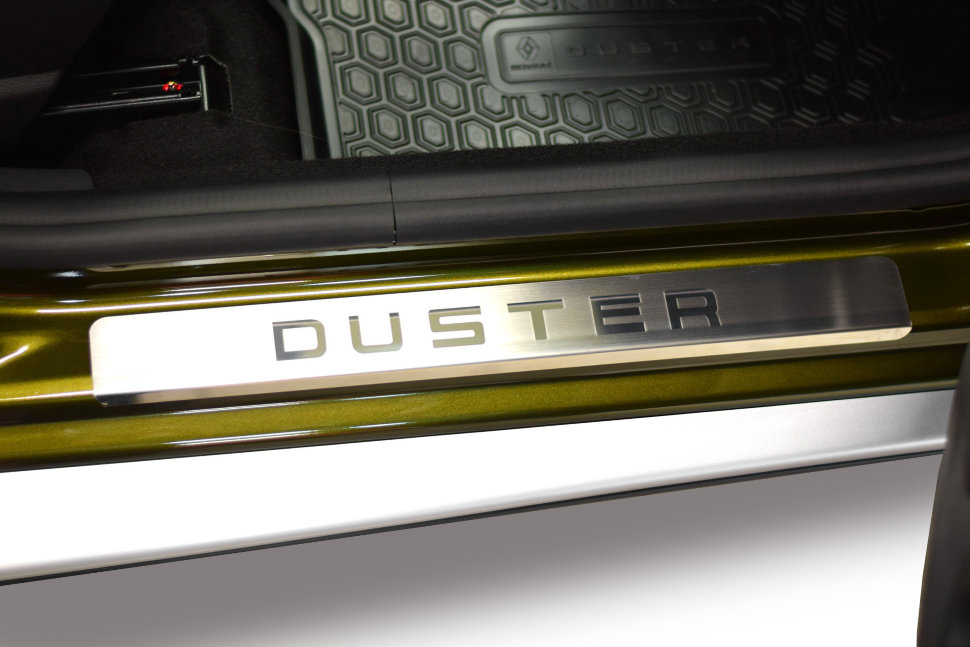 Накладки в проем двери стальные RENAULT Duster 2012-