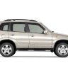 Рейлинги ПТ Групп Chevrolet NIVA/LADA NIVA/ NIVA Travel (Шевроле Нива/Лада Нива/Нива Тревел) 2002- Черные, Усиленные LNV551501, 02010702