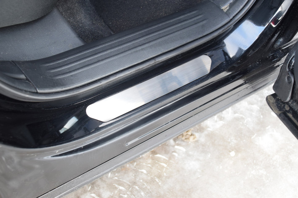 Накладки в проем дверей ПТ Групп для Mazda CX-5 (Мазда СХ-5) 2017- (НПС) 4 шт., 23012401