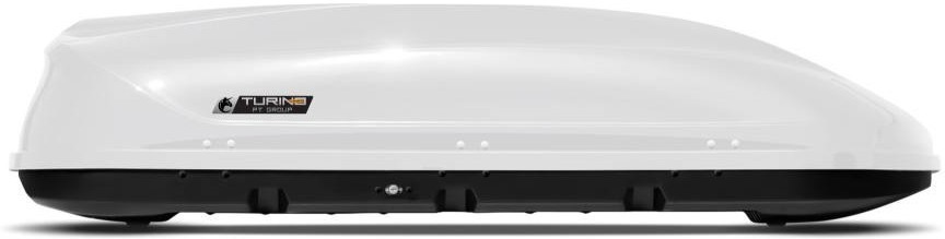 Автобокс ПТ Групп Turino Medium Luxe (460 л.) глянцевый двусторонний белый UNI-XX-442602.11