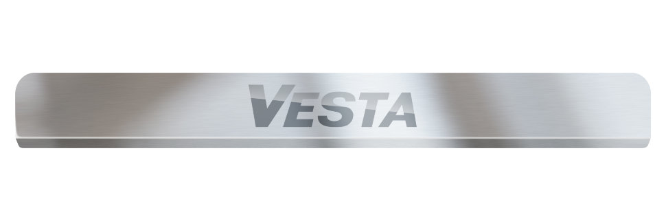Накладки в проем дверей ПТ Групп для LADA Vesta (Веста) 2015- (НПС) 4 шт., 01402401, LVE220401