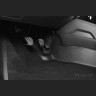 Накладки на ковролин тоннельные передние (2 шт) (ABS) RENAULT Duster 2021-  